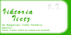 viktoria tietz business card