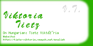 viktoria tietz business card